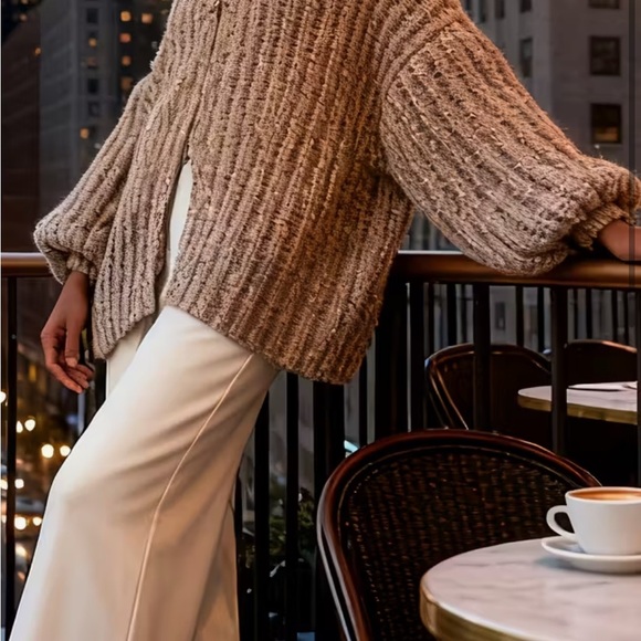 Sweaters - Cozy Brown Knit Sweater